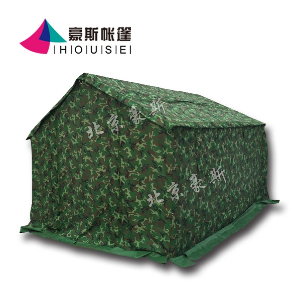 北京豪斯施工帐篷防雨水野户外军工程工地民用救灾养蜂帆布棉帐篷