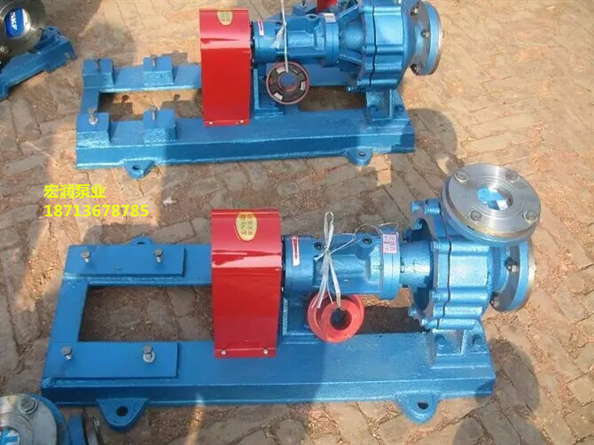 发货郑州-RY50-32-200型导热油泵-泵头座2台