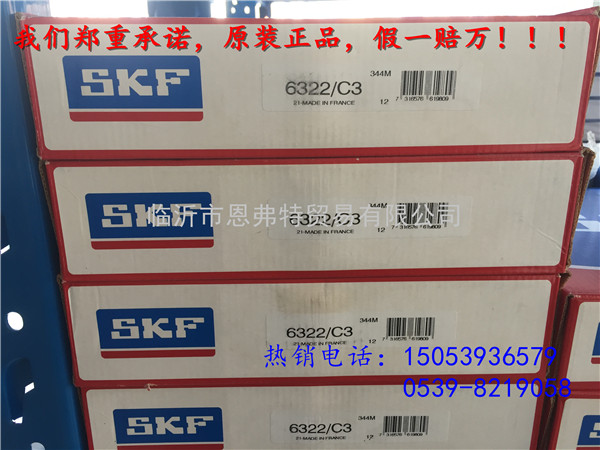 供应SKF原装进口深沟球轴承6322-2Z/C3