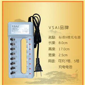 供应VSAI正品八槽电池充电器
