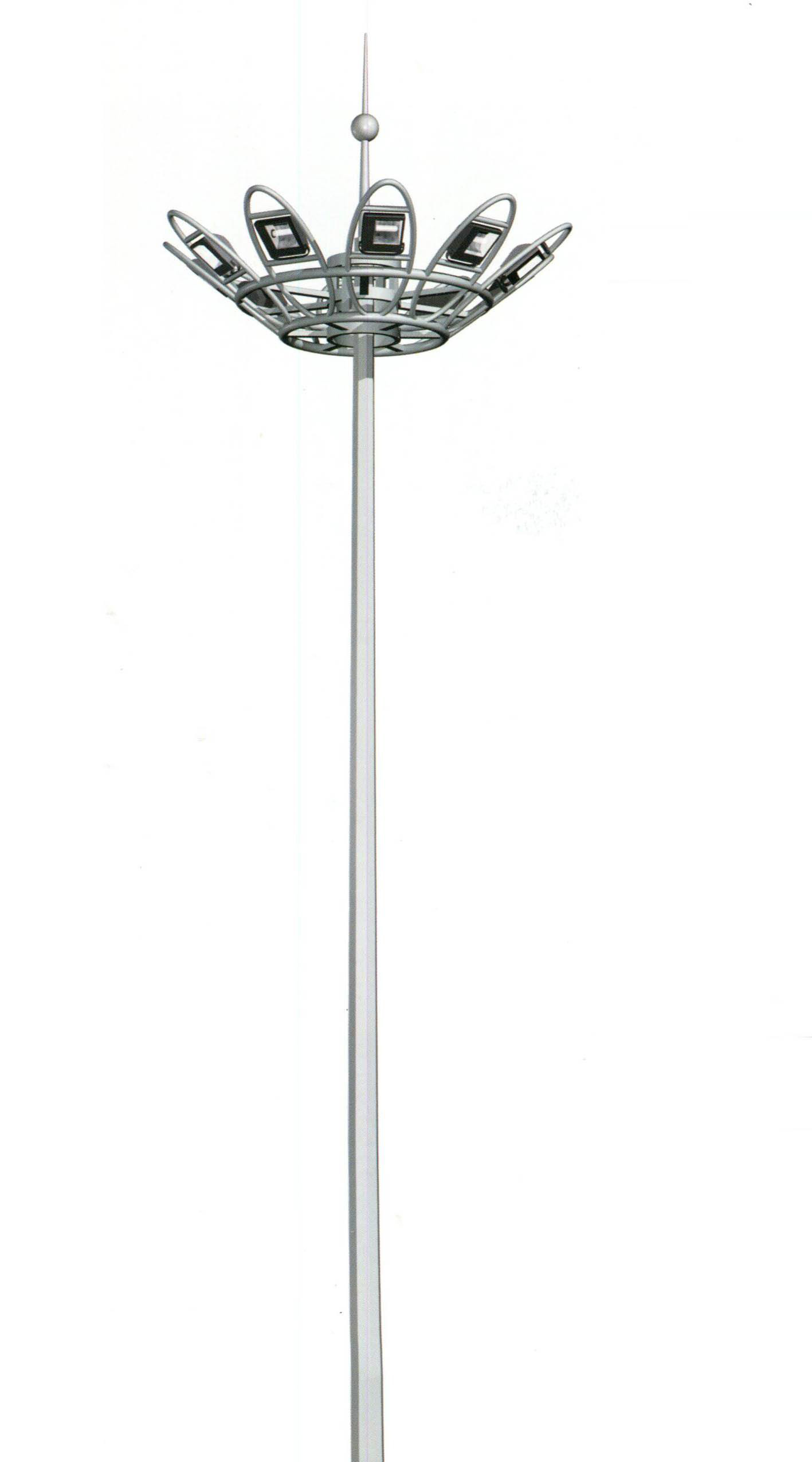 扬州弘旭照明生产高杆灯销售30米高杆灯广场灯