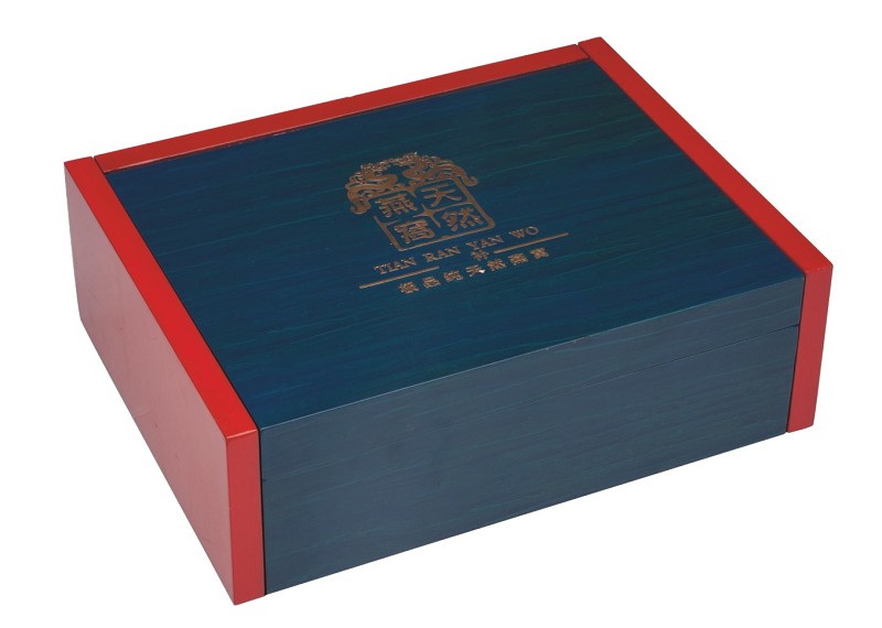 惠河制箱皮盒石材实木样板盒