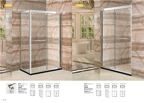 博意卫浴(查看)|简易卫生间玻璃门