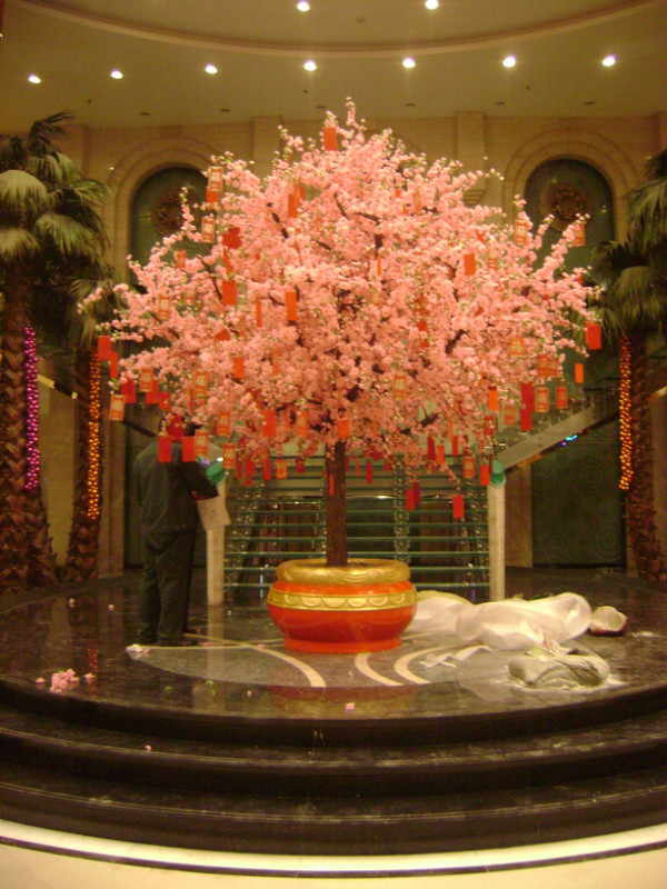 装饰仿真树那里有卖北京樱花树桃花树定做
