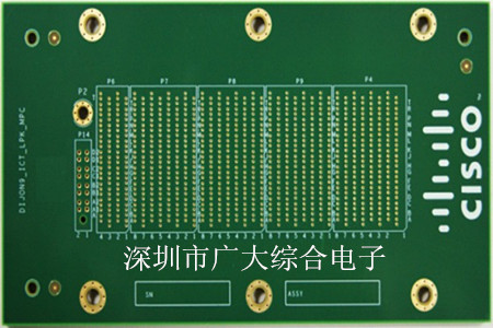 双层沉金板、2.0MM电路板、PCB测试板、深圳广大综合