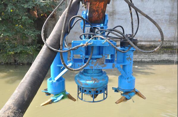 河道挖机疏浚泵-大口径沉井抽砂泵
