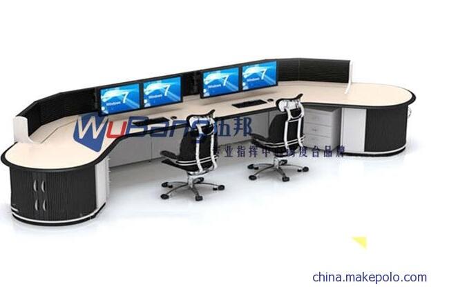 广州伍邦专业定制的生产厂家供应指挥中心控制台 调度台 监控台 操作台