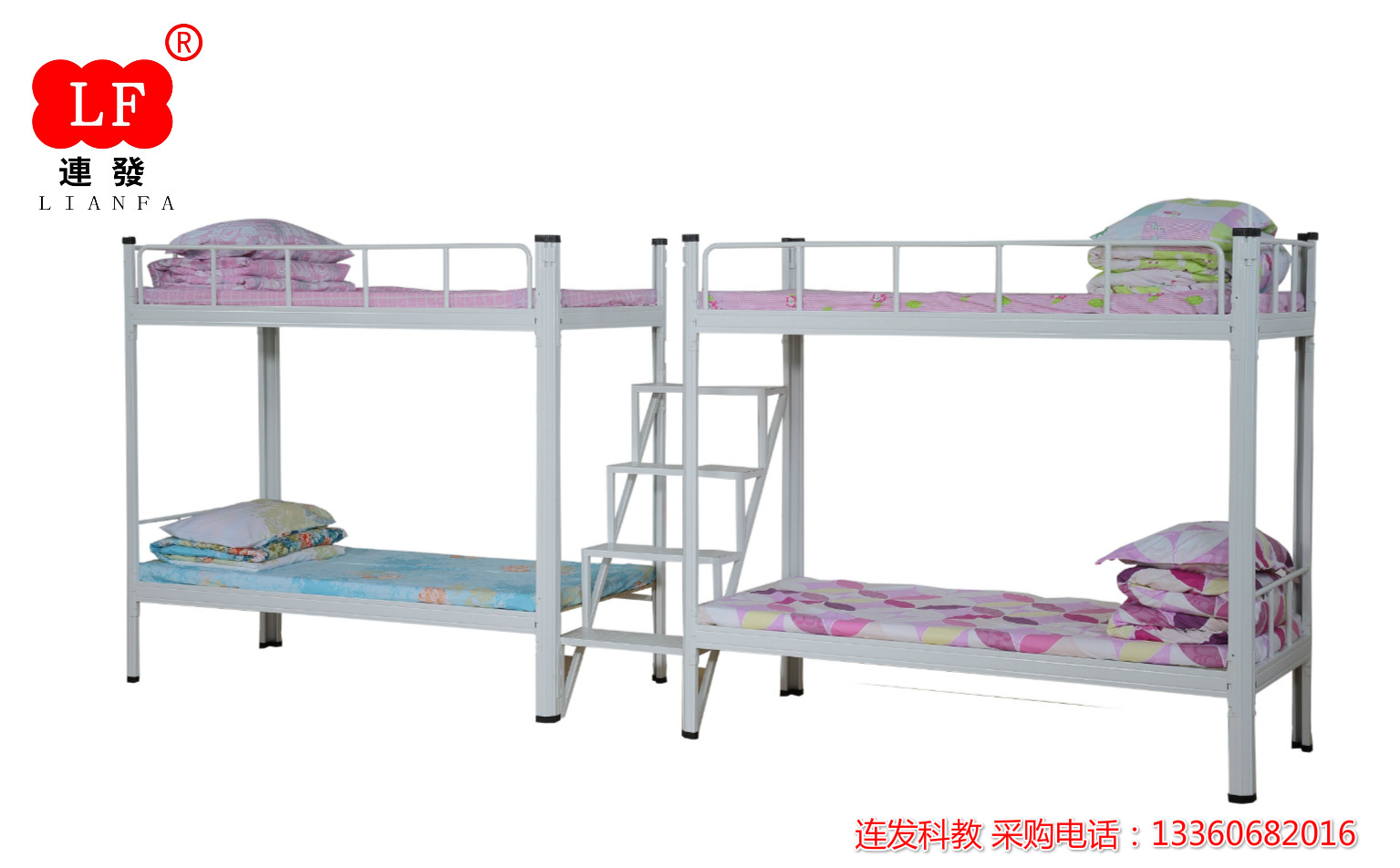 广州上下床双层铁床全橡胶包角只为安全