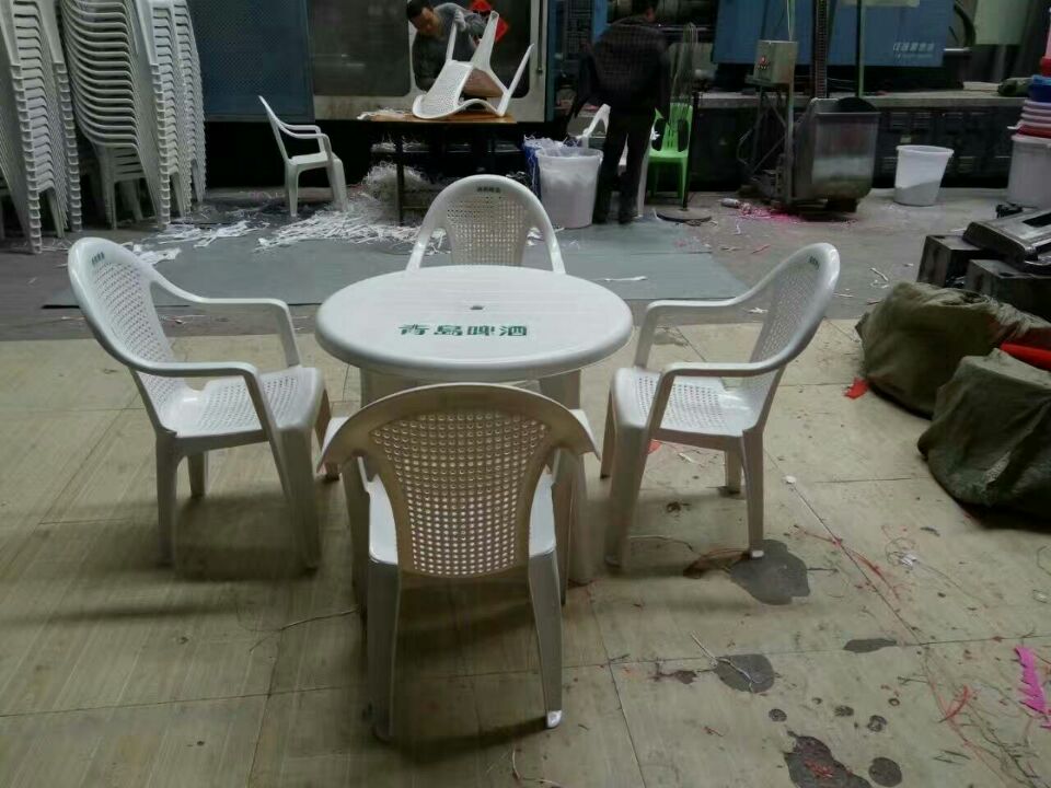 青岛塑料桌椅,黄岛大排档桌椅,胶南塑料桌椅