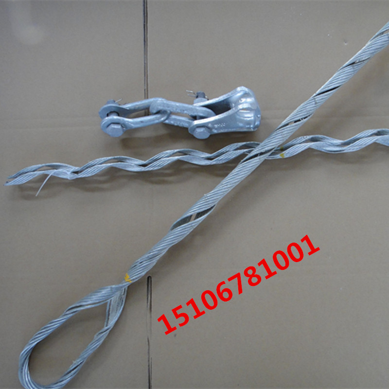 新疆光缆金具厂家直销预绞式耐张线夹转角金具耐张串