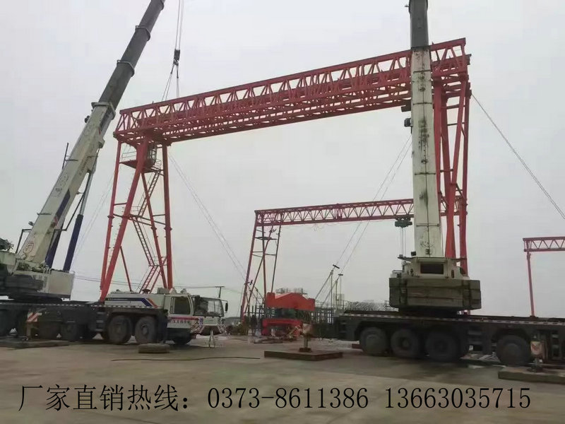 韩起中建八局项目150吨龙门吊