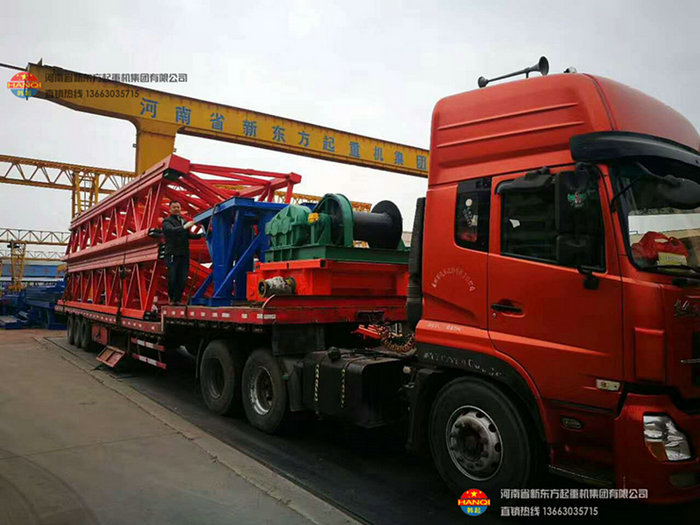 韩起出口项目120吨龙门吊