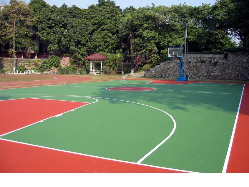 天津室外篮球场悬浮拼装地板-pp地板;天津篮球场塑胶地板安装
