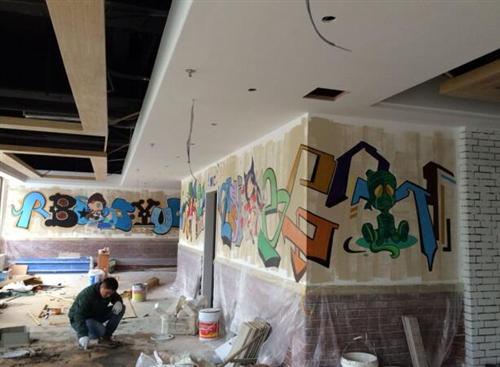 南昌餐厅手绘墙,赣州手绘,光阴绘墙绘(查看)
