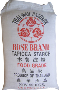 现货 泰国玫瑰牌 25KG装 原装进口木薯淀粉 木薯生粉