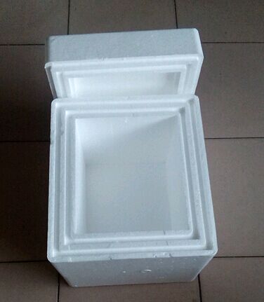 加厚泡沫保温箱5cm高密度泡沫箱 干冰运输泡沫箱