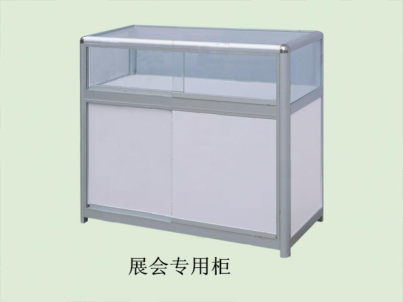 广州邦威铝合金折叠展览橱柜,展柜租赁