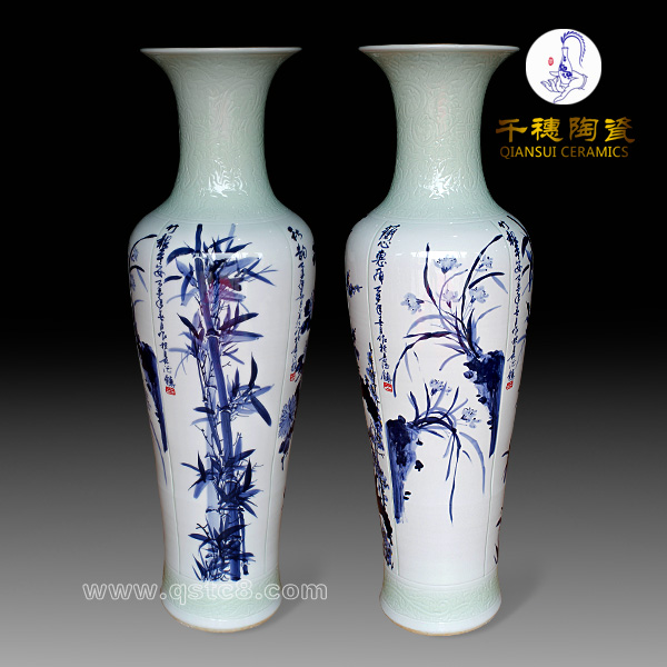 陶瓷落地花瓶