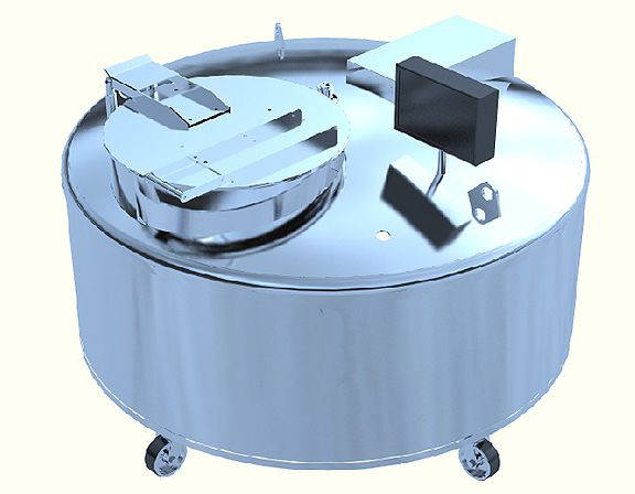 科莱斯不锈钢大口径液氮生物容器/可定制 大容积超低温储存罐