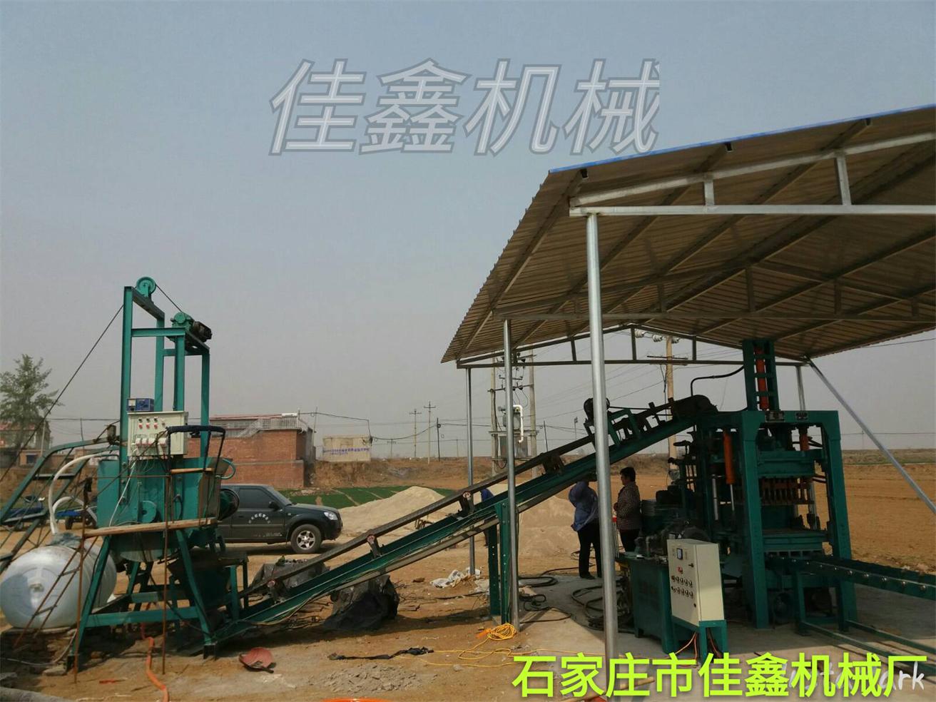 石家庄佳鑫厂家直销半自动水泥垫块成型机、路面砖设备