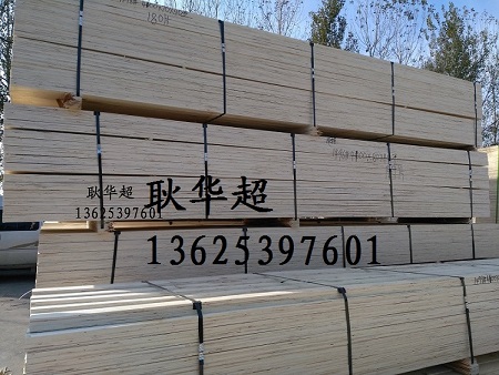 厂家直销顺向LVL包装箱板 免熏蒸杨木板条 免熏蒸木
