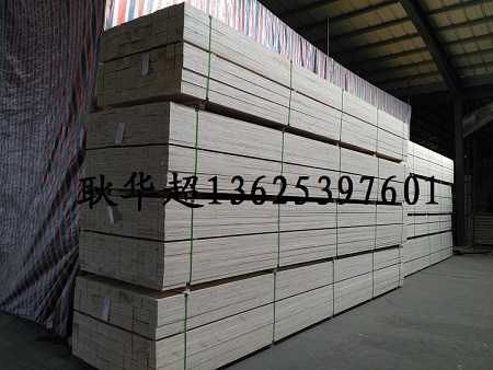 供应6米长杨木LVL免熏蒸木方 杨木LVL多层板