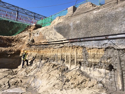 北京基坑支护边坡支护土钉支护锚杆喷射混凝土支护