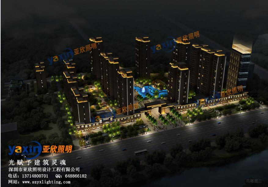 深圳城市亮化设计效果图