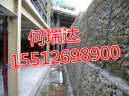 镀锌格宾石笼网挡墙 生态防护石笼网