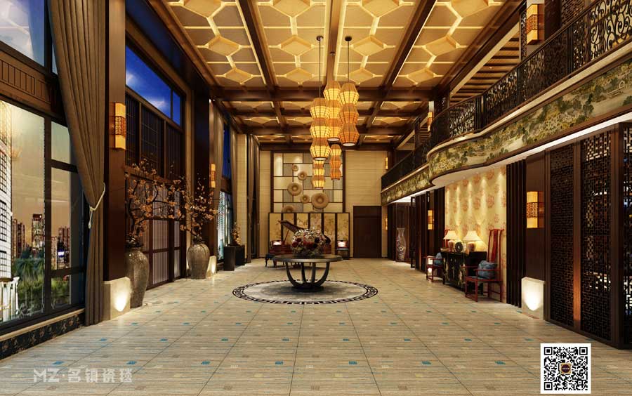 酒店KTV雕刻砖欧式地砖拼花瓷砖大堂客厅定制地毯砖