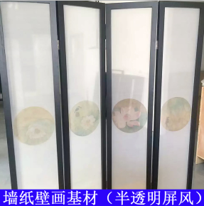 深圳扬天墙纸壁画基材厂家 溶剂型打印材料 PVC墙纸