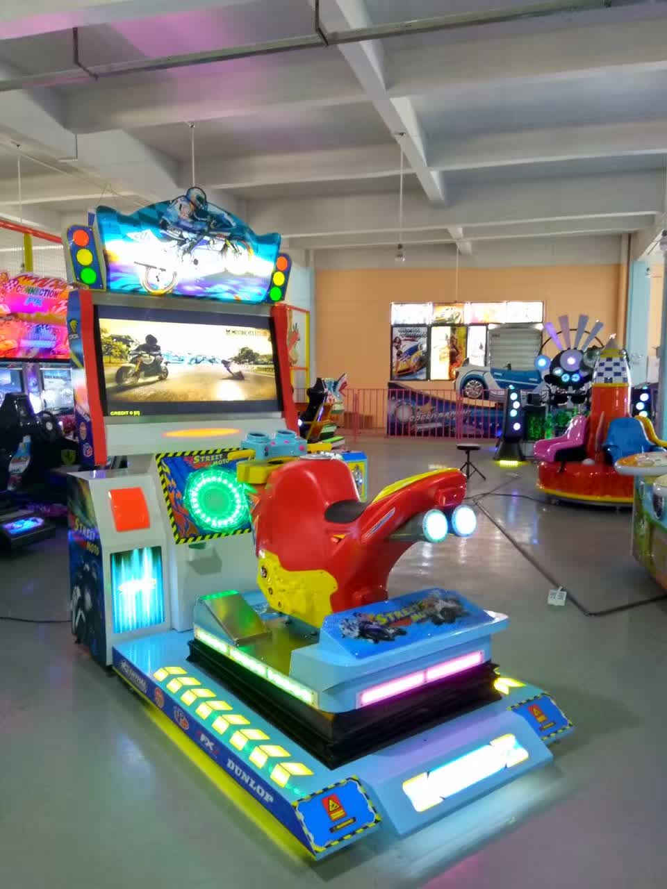 荣翔动漫 全动感街头摩托 电玩城设备 广州游戏机厂家