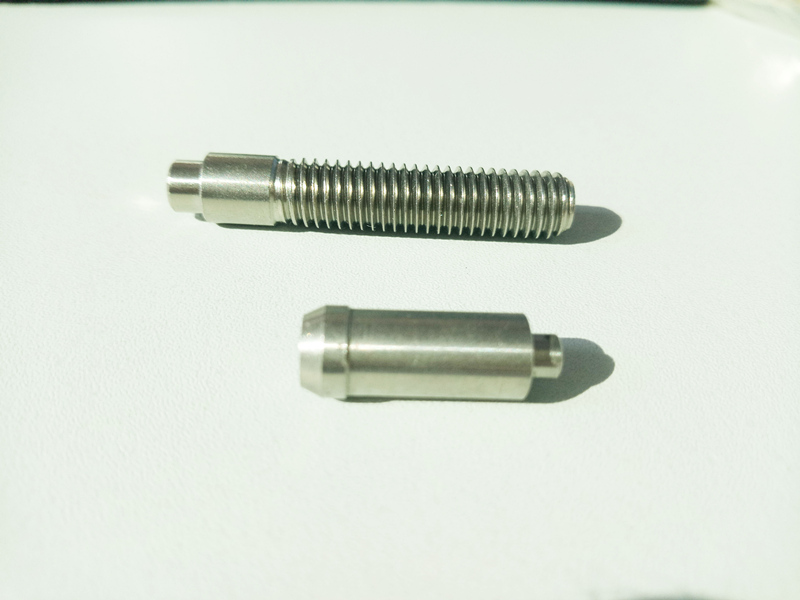 钛丝杆 钛螺栓 牙条 牙棒 钛加工件 自产自销 钛合金加工厂订制