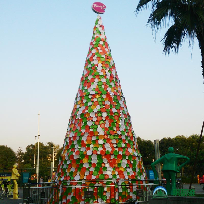大型创意广场圣诞树10-15米可定制安装