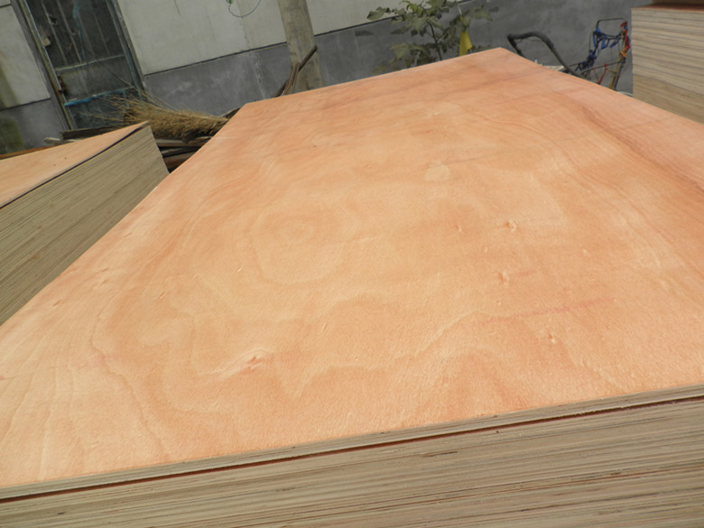 E0级12mm杨木板防水胶合板条子板多层板桃花芯板