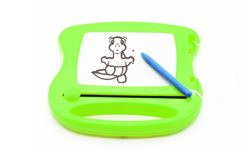 宝宝早教益智玩具涂鸦画画写字板塑料迷你磁性画板