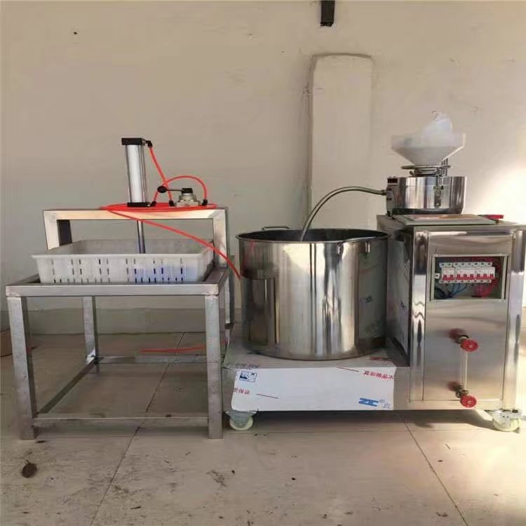 豆腐机供应多功能操作多规格机械花生豆腐机设备自动生产