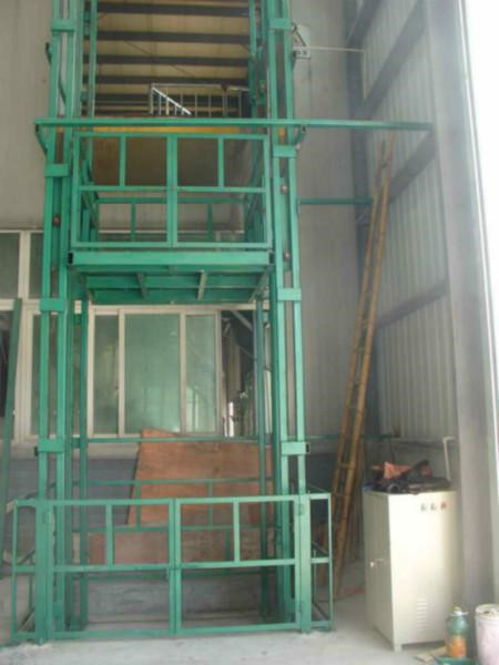 重庆市黔江 涪陵区直销启运升降货梯 液压货梯 导轨式升降机