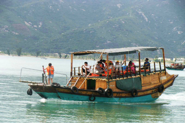 惠州一日游线路推荐小桂渔村打捞捕鱼野炊原始生活体验