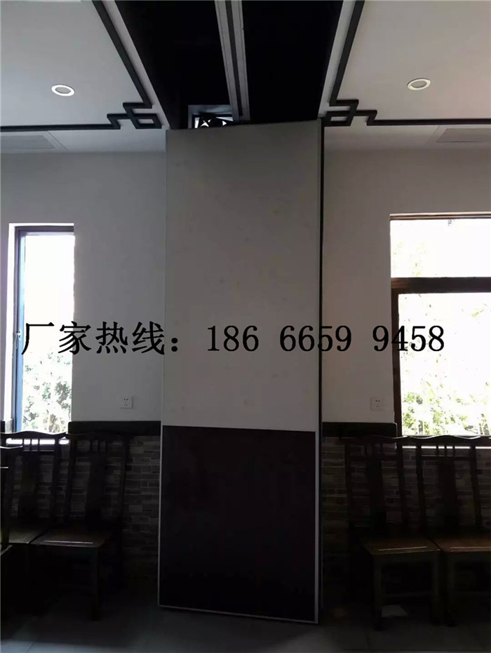 涿州餐厅移动屏风隔断门
