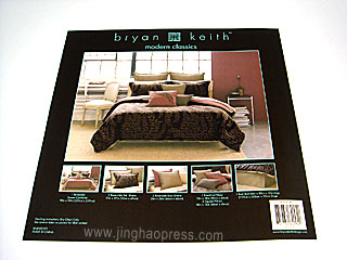 专用纺织品包装盒 优质床上用品包装纸盒上海景浩彩印