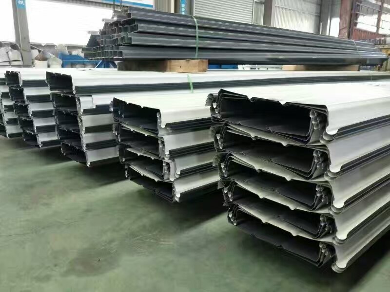 直立锁边屋面系统 铝镁锰板 65-430型金属屋面系统