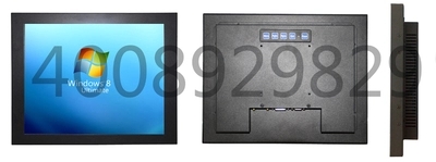 19寸机架式工业触摸屏液晶显示器电容式多点触控数控设备