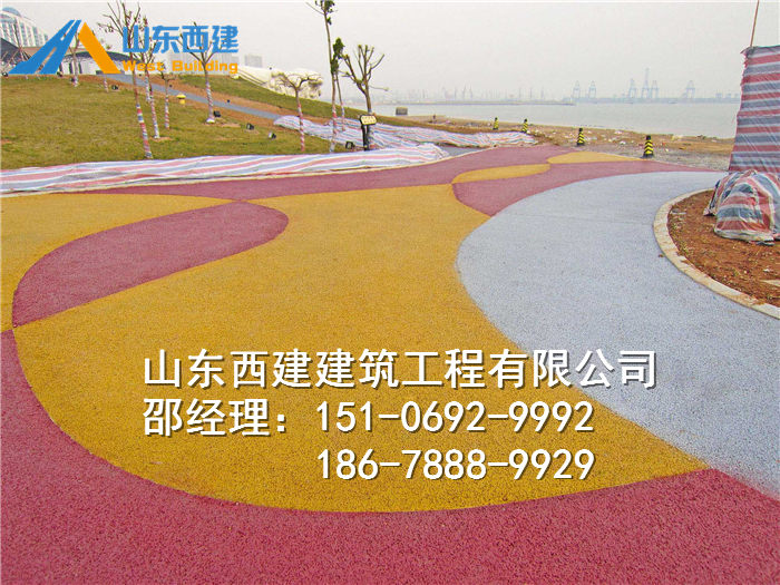 蚌埠彩色透水混凝土胶结料-C25透水砼路面(透水地坪原材料)厂家直销
