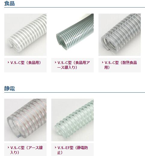 日本KANAFLEX工业软管V.S.-C型(食品用)