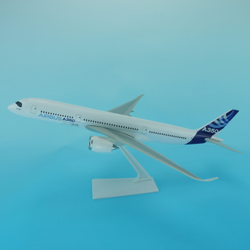A350仿真塑料飞机模型
