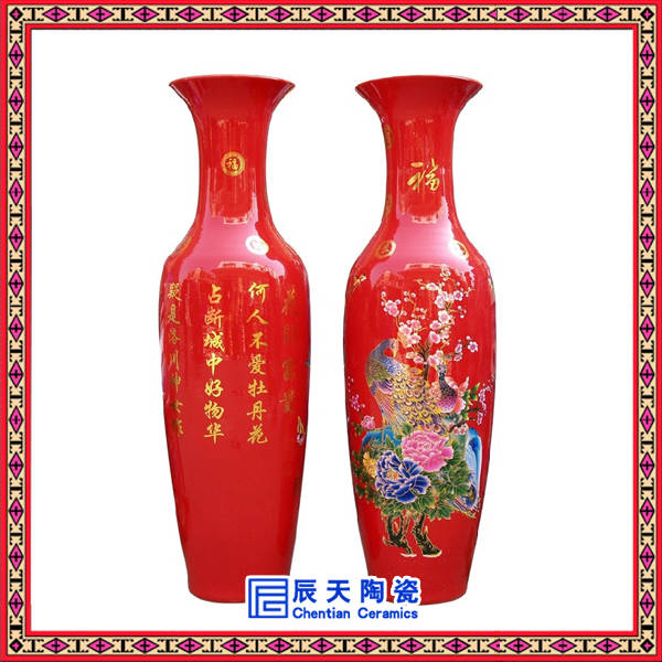 欧式创意花瓶 时尚陶瓷花瓶 定制花瓶 陶瓷花瓶价格