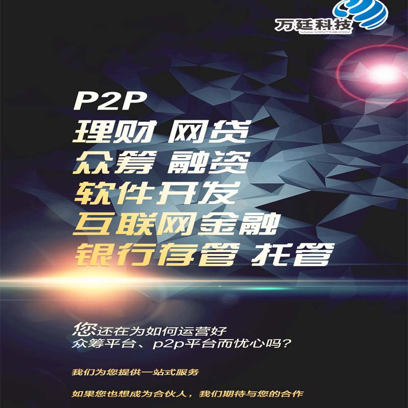 P2P P2C 软件开发 理财 网贷 网站建设 众筹