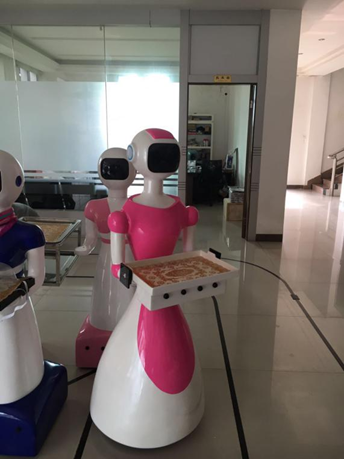 【广州金灵餐饮机器人】智能送餐机器人JL101