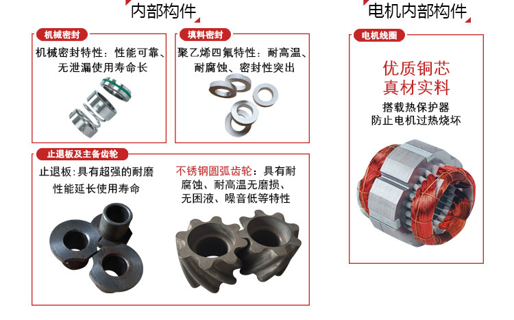 厂家供应批发 小型齿轮泵 YCB型系列圆弧齿轮泵 传输 增压泵 